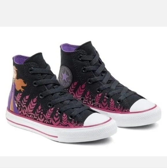 CONVERSE x Disney Frozen II Anna Sneakers Shoes Sz 6 Youth/ Women 8 - Picture 1 of 4